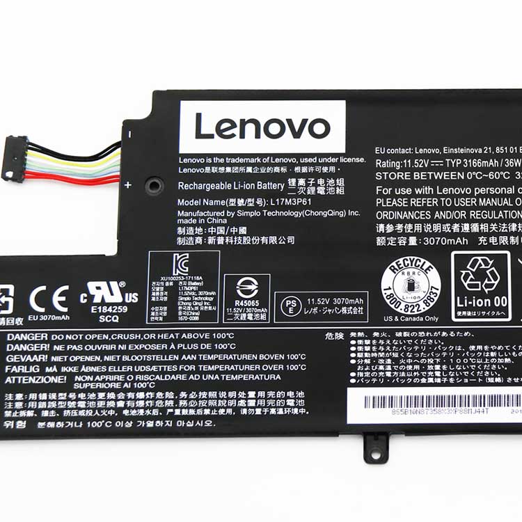 LENOVO L17C3P61 batería