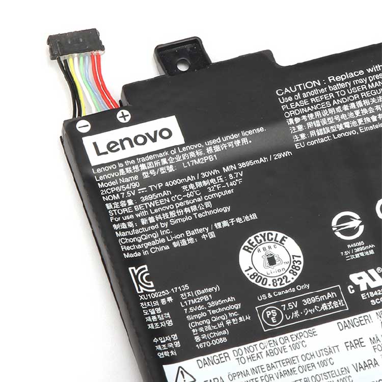 LENOVO L17C2PB2 Laptop Accu's