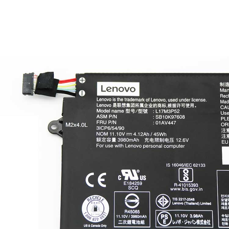 LENOVO Thinkpad E490 batería