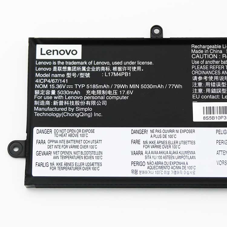 LENOVO L17M4PB1
																 Laptop Accu's