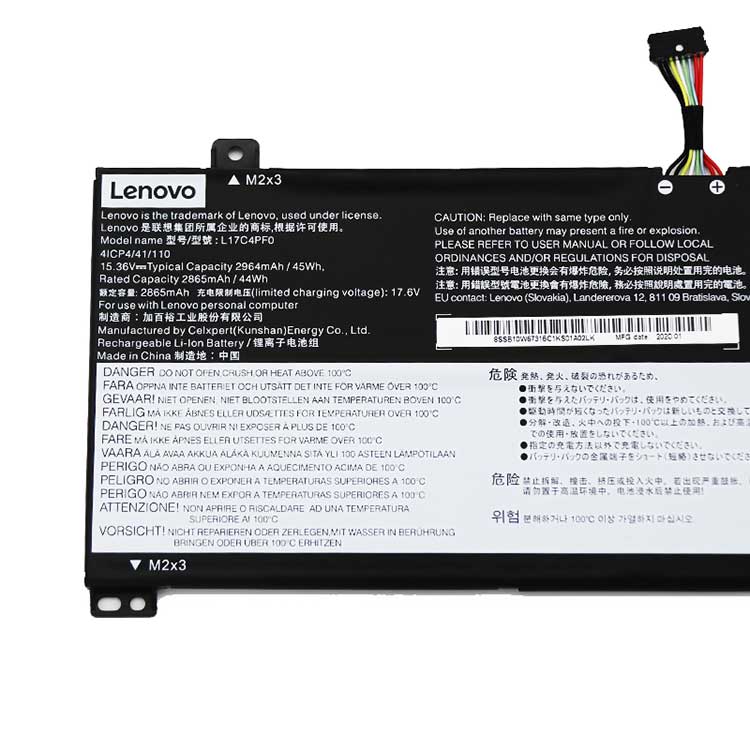 Lenovo xiaoxin AIR 13 2019 13IWL 13IML S530-13IWL batería