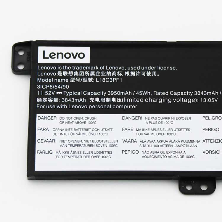 LENOVO L18C3PF1
																 Laptop Accu's
