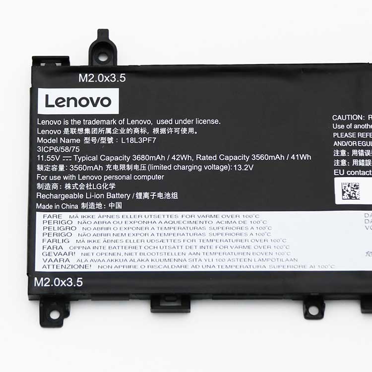 LENOVO L18L3PF7
																 Laptop Accu's