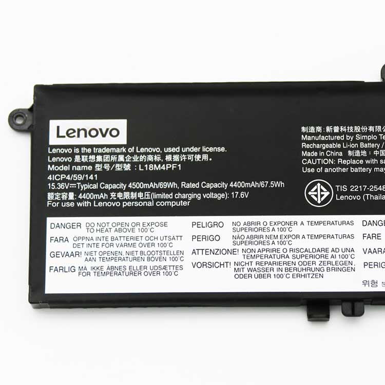 LENOVO L18M4PF1
																 Laptop Accu's