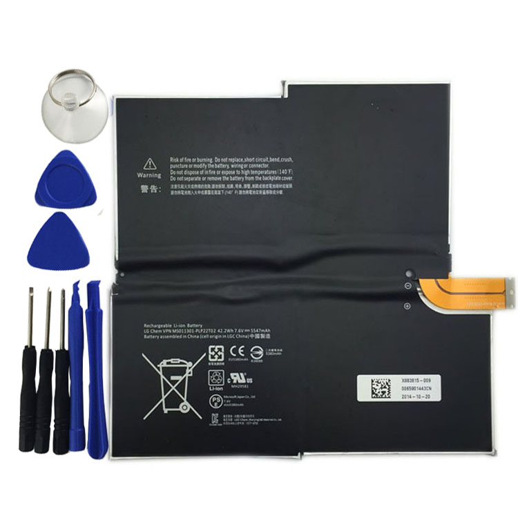 Microsoft Surface Pro 3
																 Tablet PC Batterijen