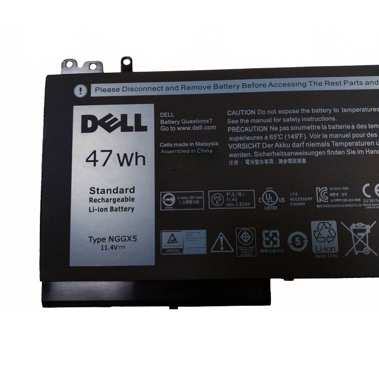 DELL NGGX5 Laptop Accu's
