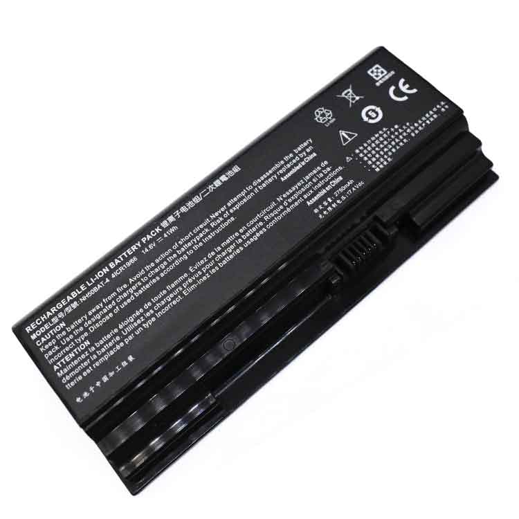 CLEVO NH50RC
																 Laptop Accu's