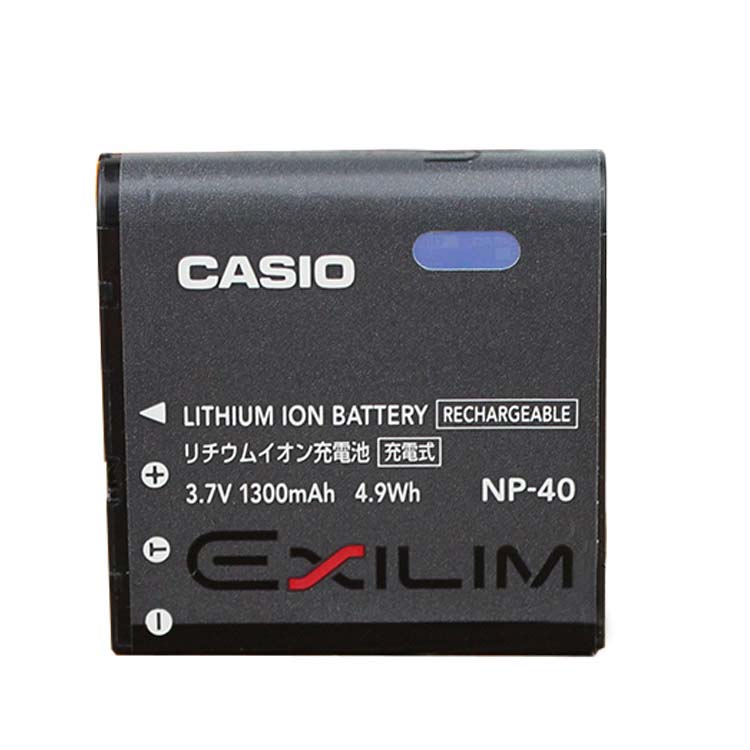 CASIO Exilim Zoom EX-FC150
																 Accu's & Batterijen