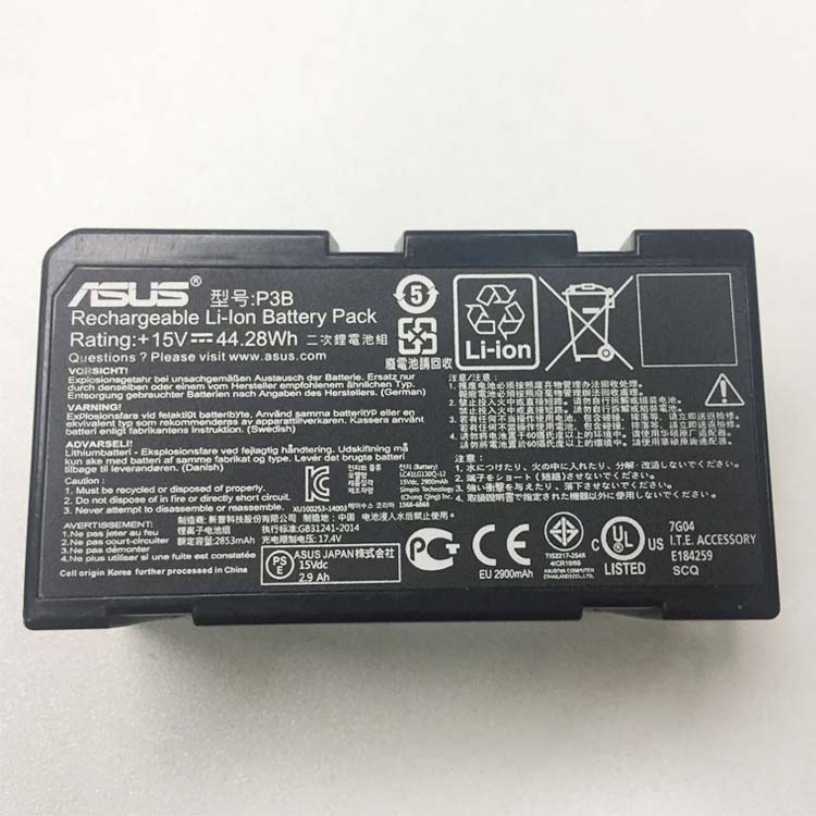 アスース・ASUS P3B電池、充電池 & バッテリー