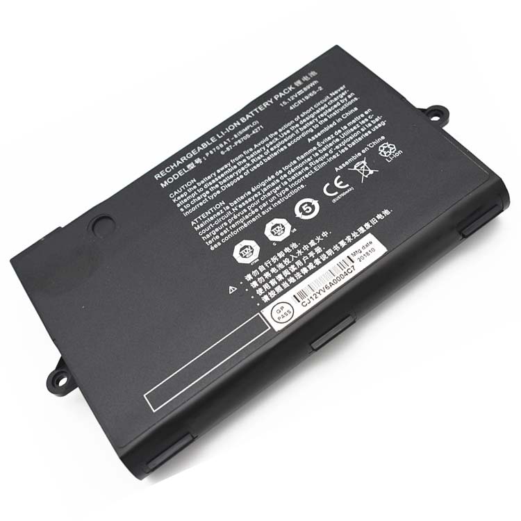 CLEVO P870DM3
																 Laptop Accu's