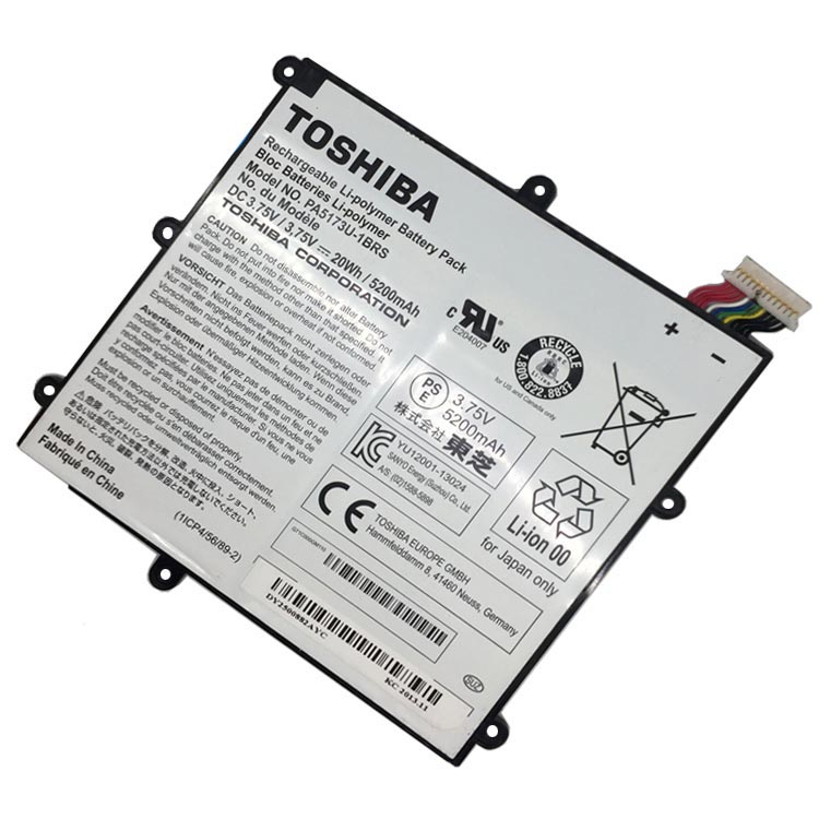 TOSHIBA PA5173U-1BRS
																 Tablet PC Batterijen