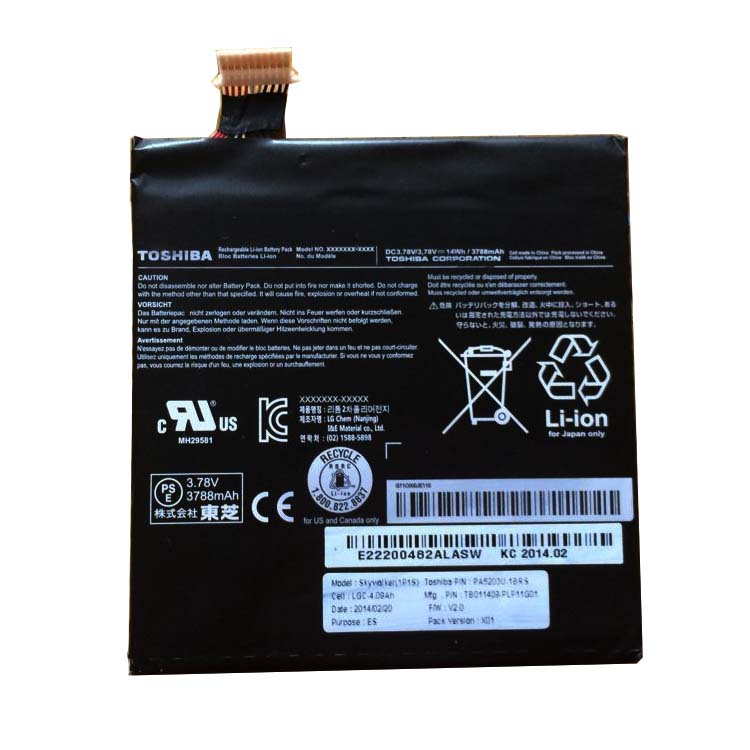 TOSHIBA C2-X1-b4
																 Laptop Accu's