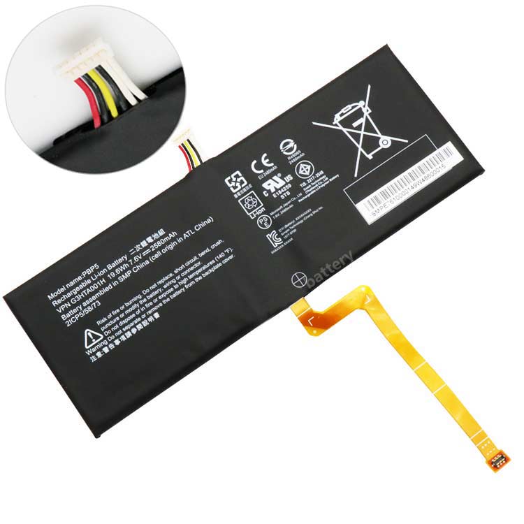 MICROSOFT PBP5 Tablet PC Batterijen