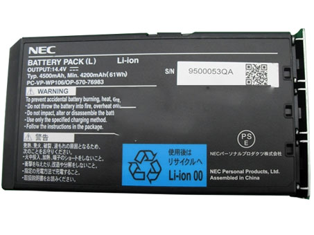 日本電気・NEC PC-VP-WP106ノートパソコンバッテリー