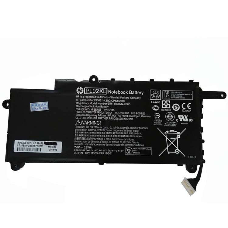 HP TPN-C115 batería