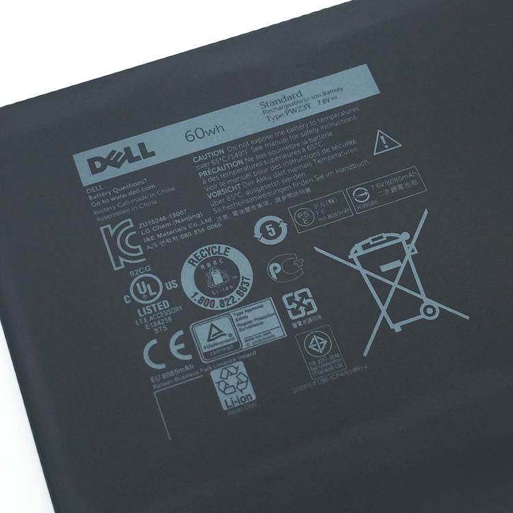 DELL PW23Y
																 Laptop Accu's