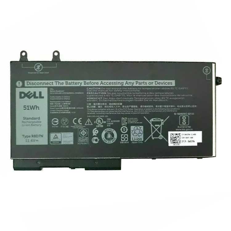 DELL R8D7N
																 Laptop Accu's