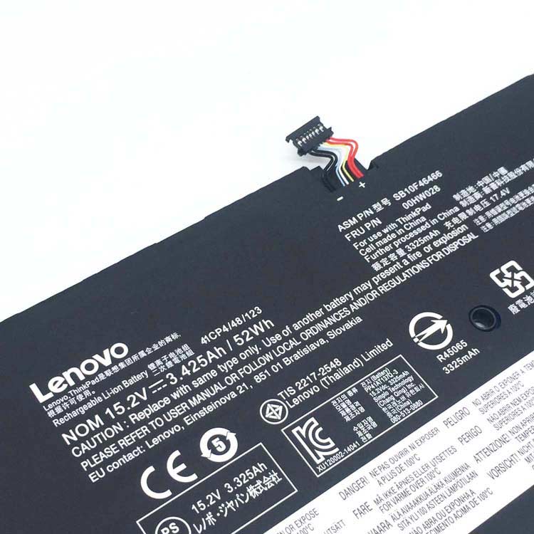Lenovo ThinkPad X1 Carbon/Yoga batería