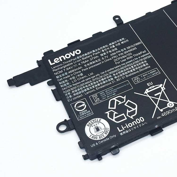 lenovo ThinkPad X1 Tablet(20GGA00K00) TP00082 batería