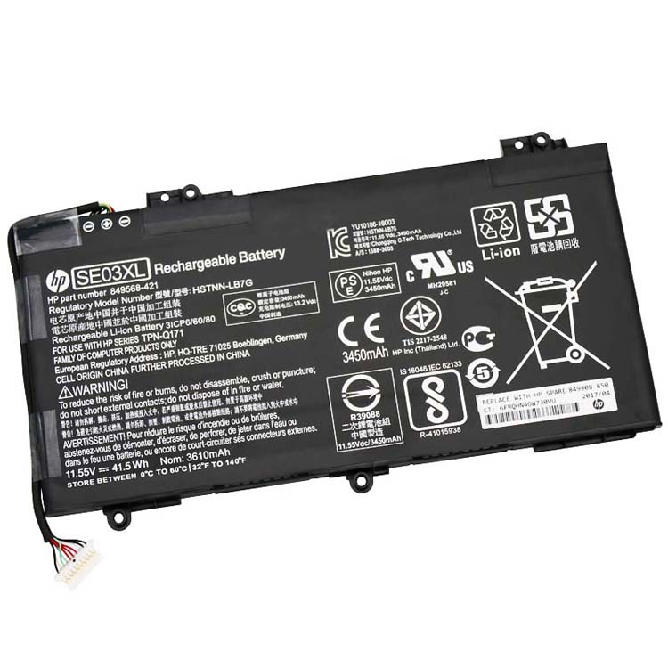 HP SE03XL
																 Laptop Accu's