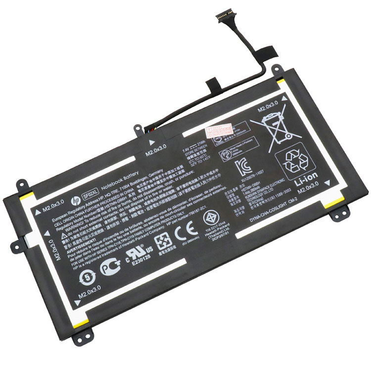 HP HSTNN-DB6H Tablet PC batería
