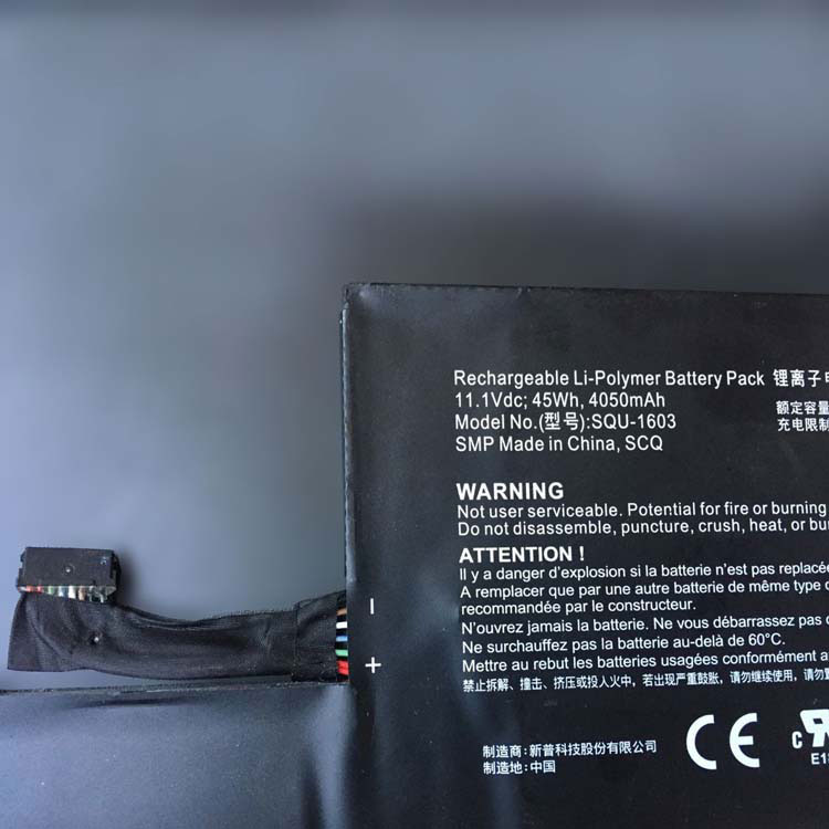 FOUNDER SQU-1603
																 Laptop Accu's
