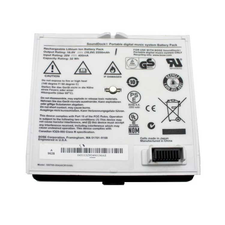 BOSE 300769-002
																 Accu's & Batterijen