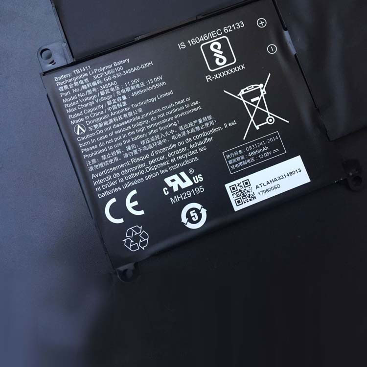 ACER TB1411
																 Laptop Accu's