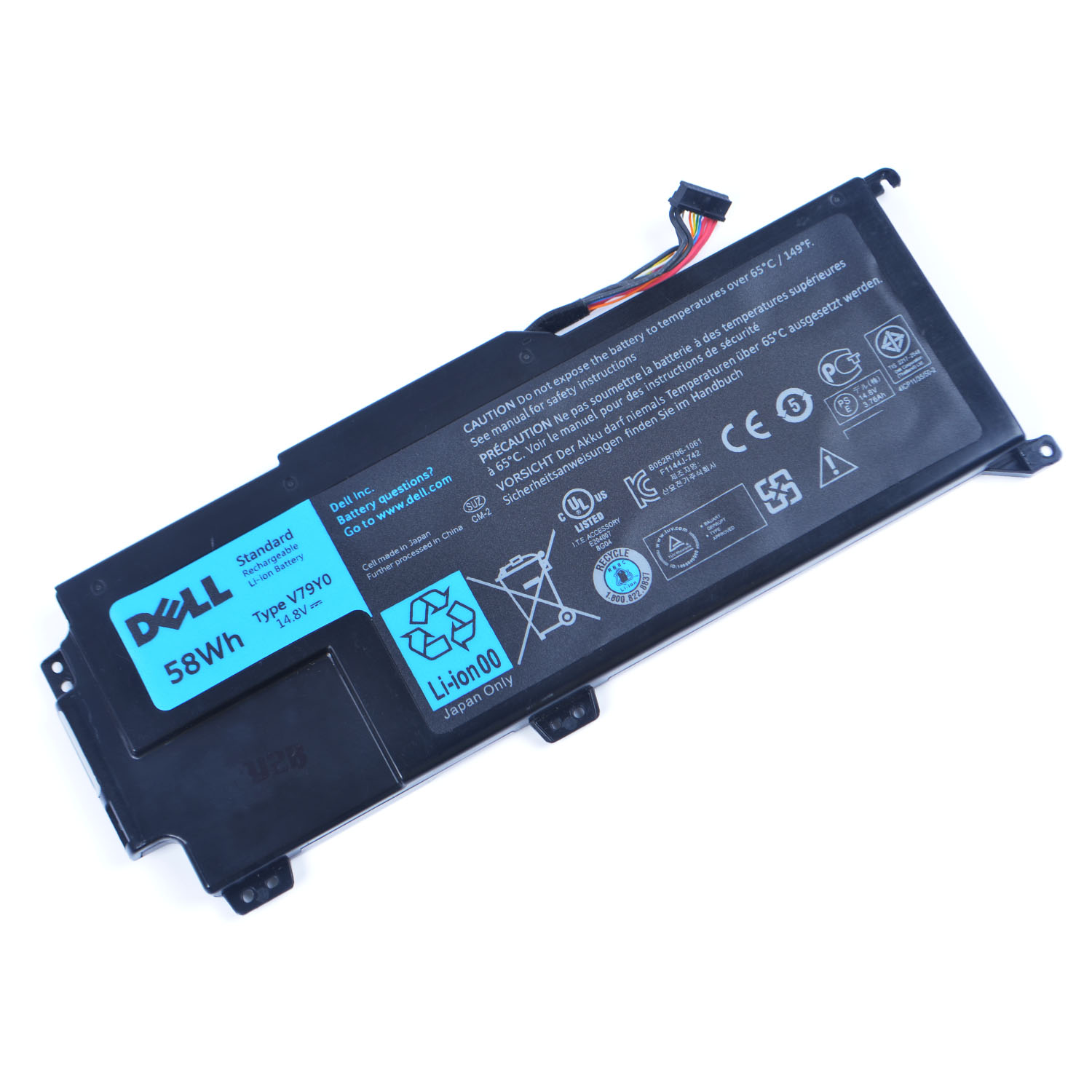 DELL 0YMYF6
																 Laptop Accu's