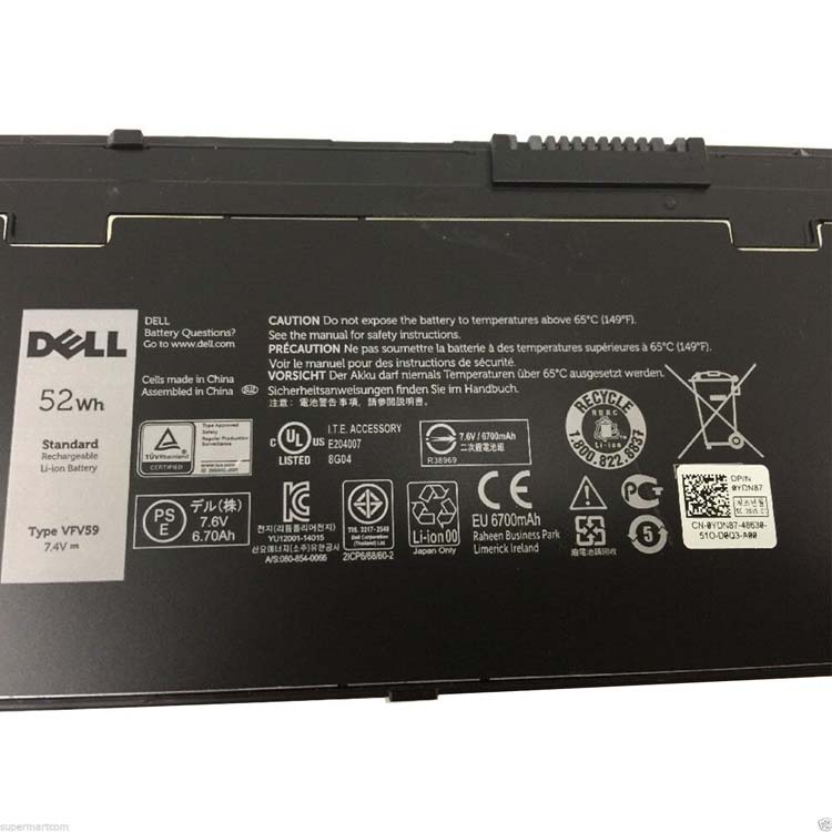 DELL PT1 X01 batería