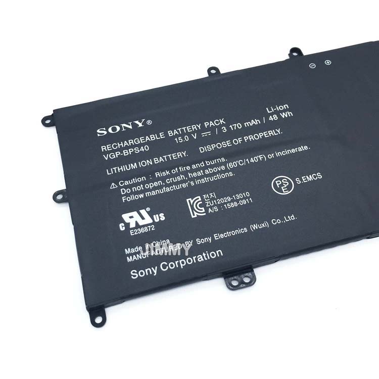 SONY VGP-BPS40 batería