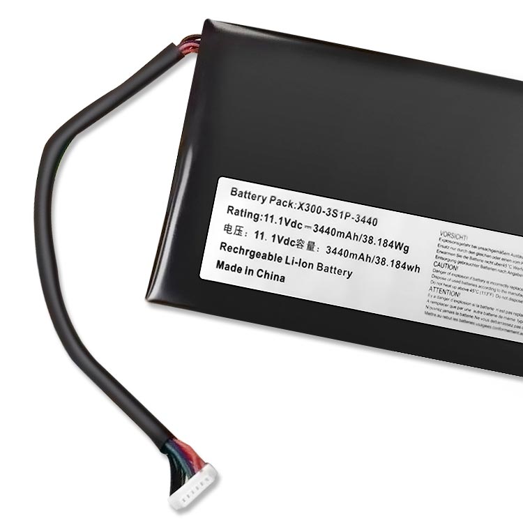 HASEE X300-3S1P-3400ノートパソコンバッテリー