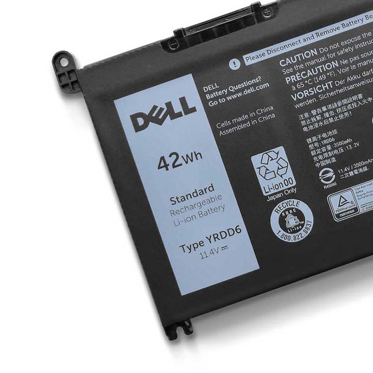 DELL YRDD6 Laptop Accu's