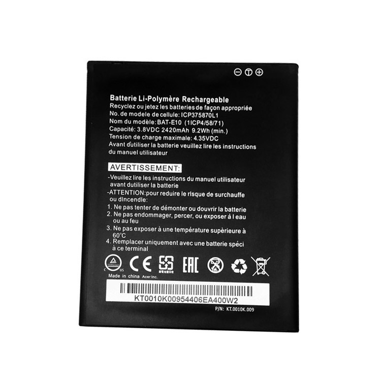 ACER ICP375870L1
																 Mobiele & Telefoon