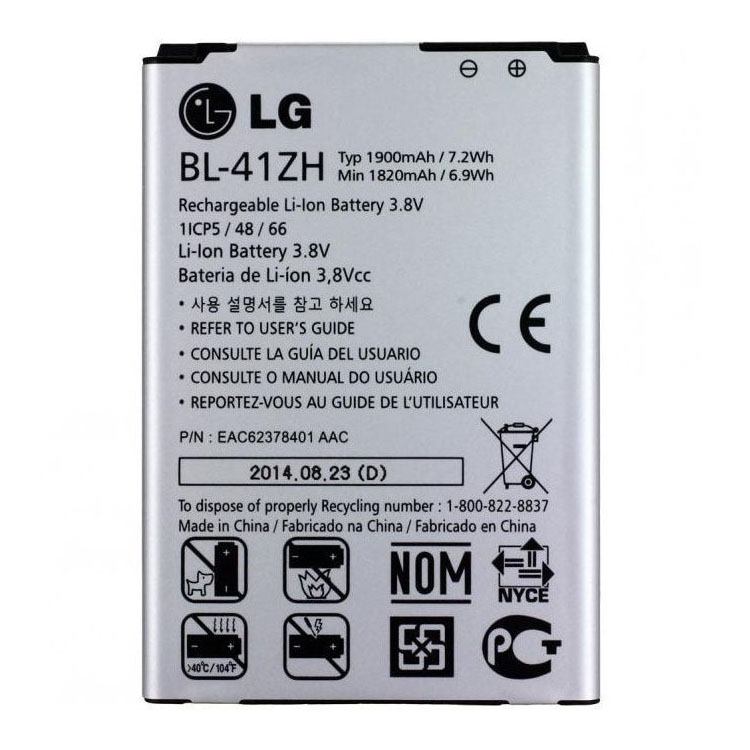 LG LS665 L50 LEON LTE RISIO H345 H340 F Y L33L batería