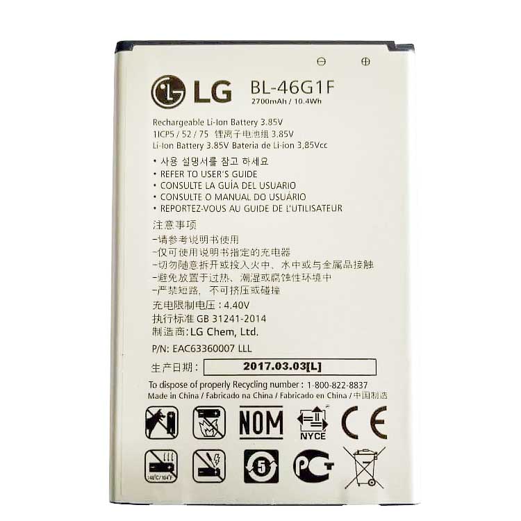 LG BL-46G1F Mobiele & Telefoon