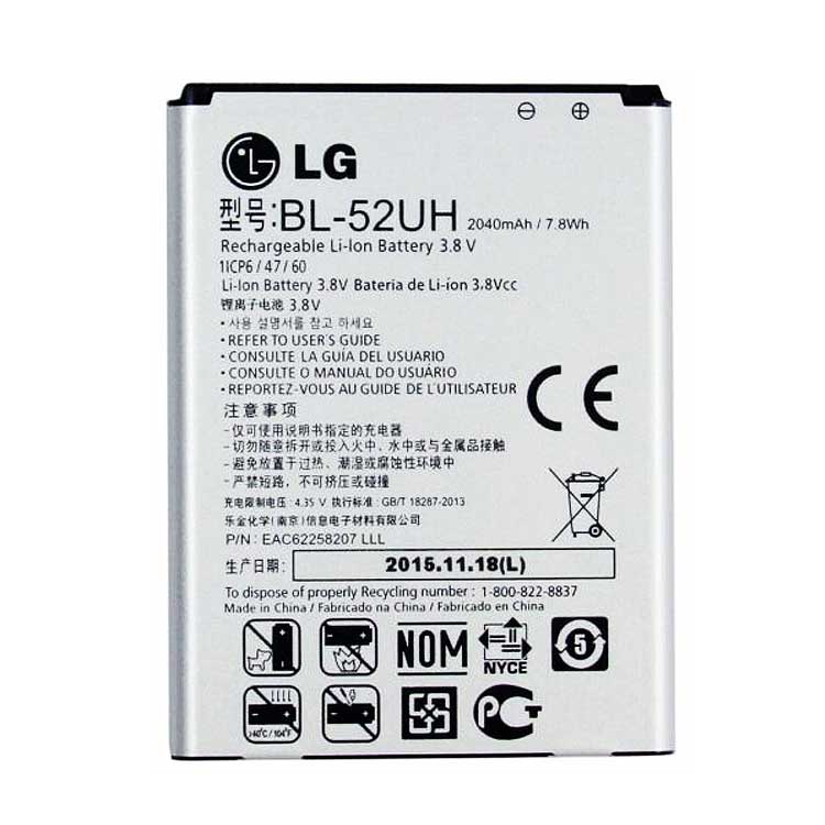 LG L65 D285 VS876 BL52UH Lucid 3 batería