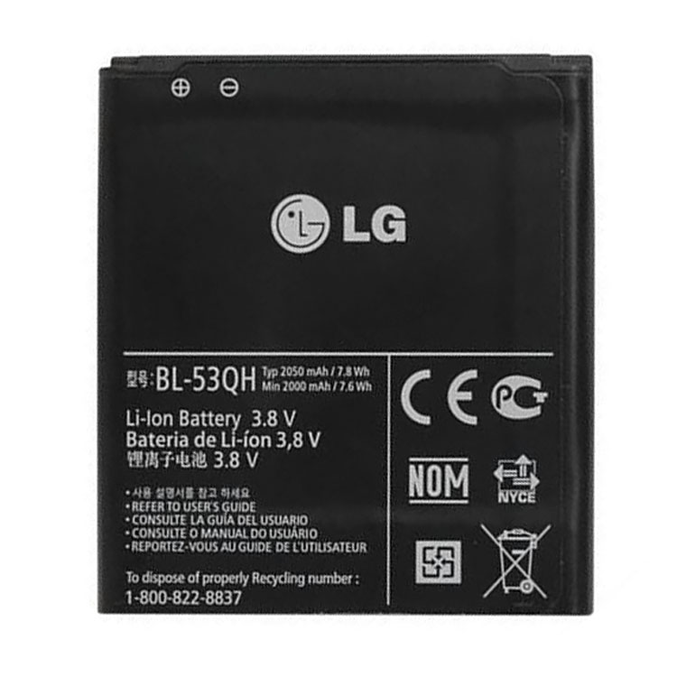 LG BL-53QH携帯電話のバッテリー