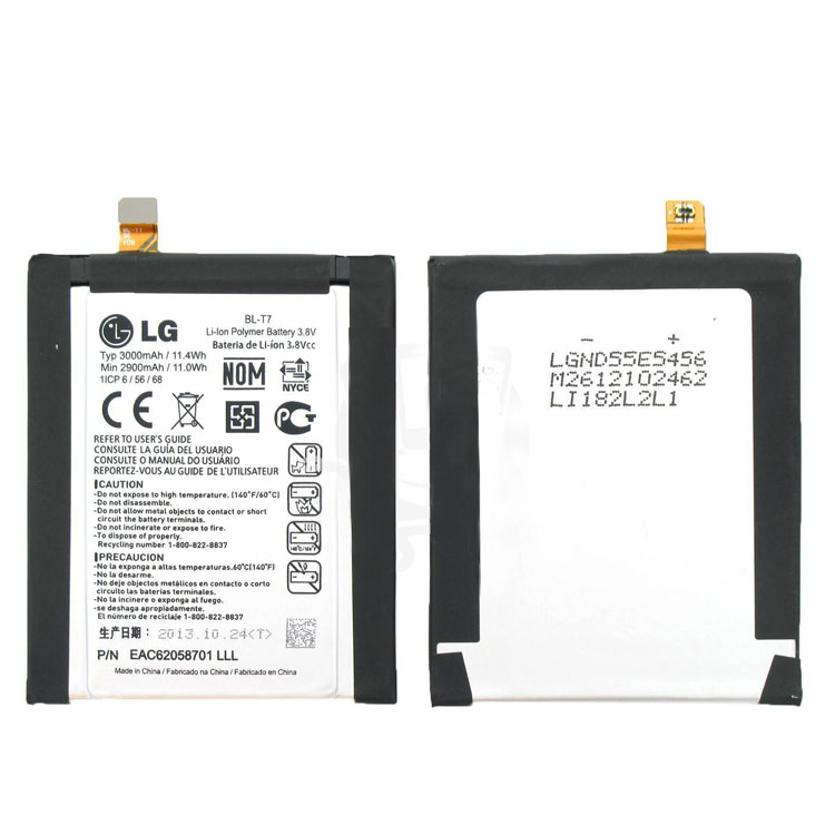 LG G2 D800 D801 D802 D803 LS980 VS980 batería
