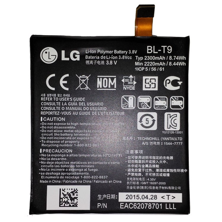 LG Google Nexus 5 batería