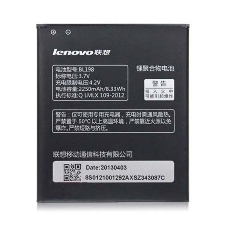 Lenovo A830 batería