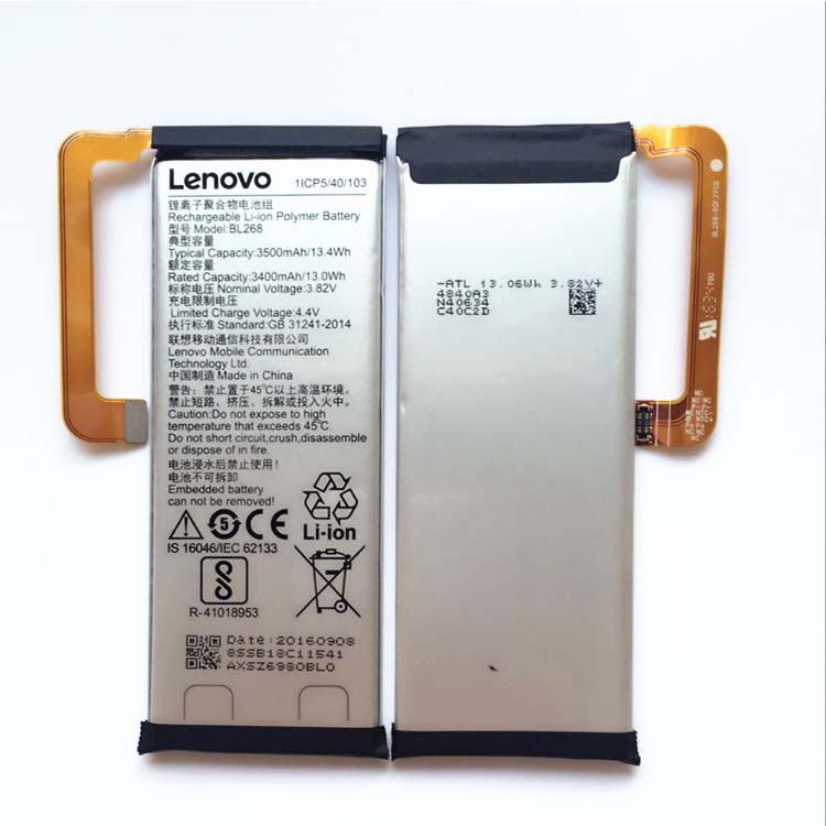 Lenovo ZUK Z2 batería