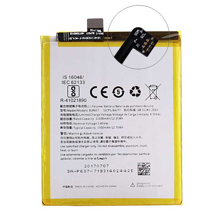 OPPO OnePlus 5 5T batería