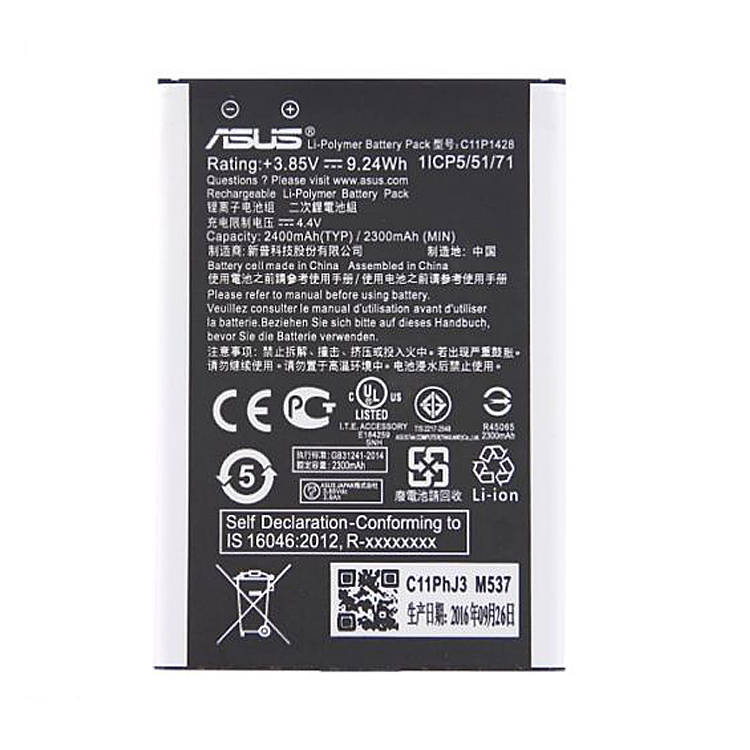 アスース・ASUS C11P1428携帯電話のバッテリー