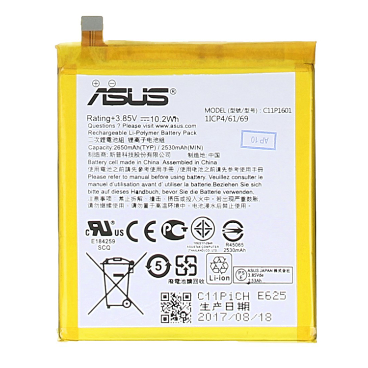 Asus ZenFone 3 ZE520KL batería