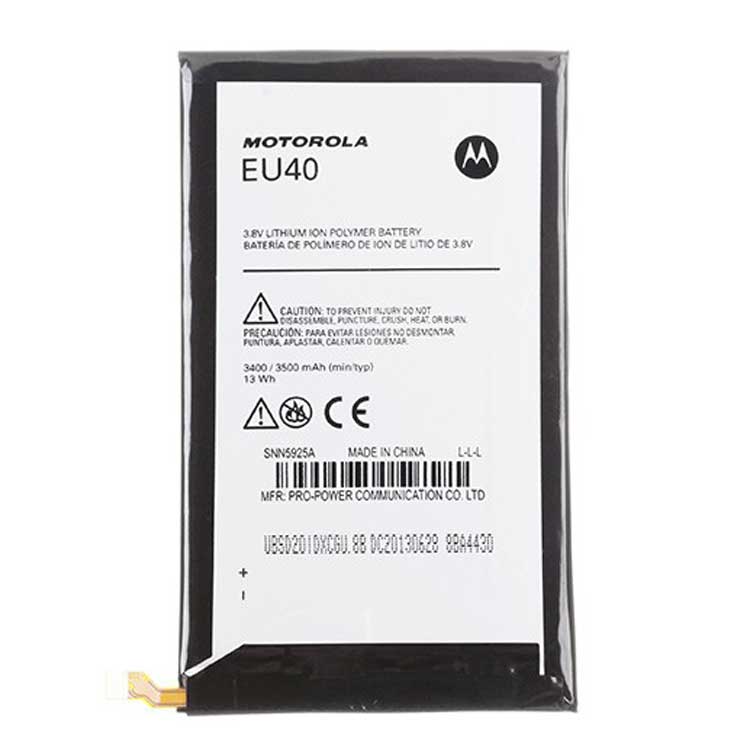 MOTOROLA  EU40  3400mAh-3500mahノートPCバッテリー