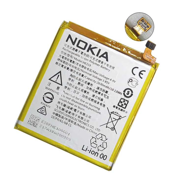 NOKIA HE319携帯電話のバッテリー