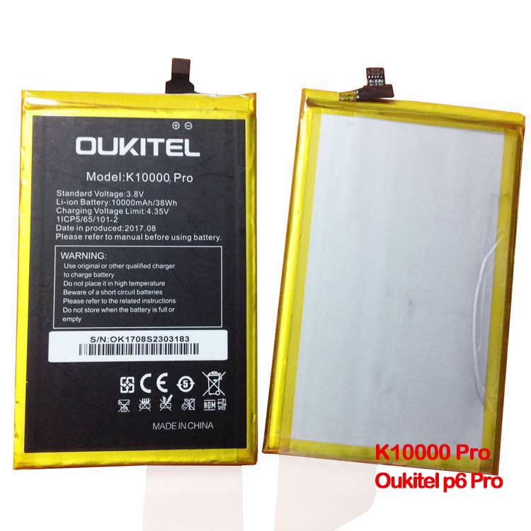 OUKITEL K10000 Pro
																 Mobiele & Telefoon