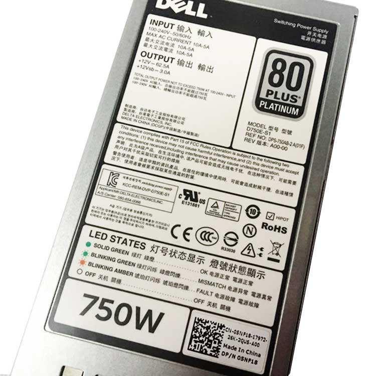 DELL D750E-S3
																 Server Voedingen