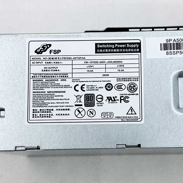 エイサー・ACER FSP250-20TGPAA電源ユニット